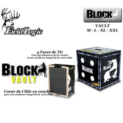 FIELD LOGIC Block Targets Bersaglio per tiro con l'arco a volta adatto alle lame da caccia