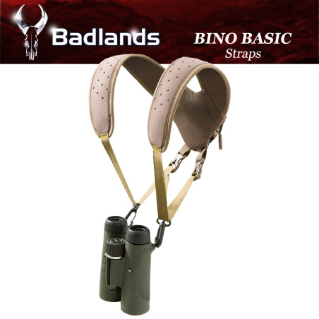 BADLANDS Bino Basic Straps Ultra-comfortable harness strap for binoculars 