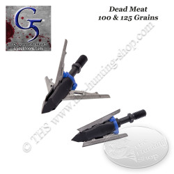 G5 DEADMEAT Mechanische driebladige punt 100 en 125 korrels