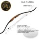 BUCK TRAIL ELITE Bowmen One-piece short recurve bow for hunting and 3D shooting