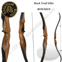 BUCK TRAIL ELITE Bowmen Einteiliger kurzer Recurvebogen für Jagd und 3D-Schießen