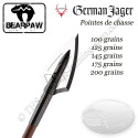 BEARPAW GERMAN JAGER Vaste twin-blade broadheads