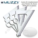 MUZZY Trocar Replacement blades for 3 trilame 100 and 125 grain hunting tips