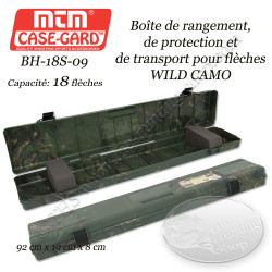 MTM Case-Gard BH-18S-09 WILD CAMO arrow box for transporting and storing 18 arrows