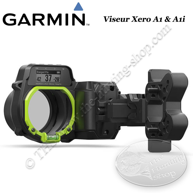 GARMIN Xero™ A1 and A1i Bow sight with integrated laser rangefinder and automatic distance measurement