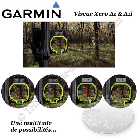 GARMIN Xero™ A1 Bow Sight Hunting bow sight with integrated laser rangefinder and automatic distance measurement