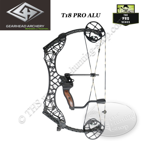 GEARHEAD ARCHERY Pro Series ALU T18 T20 T24 Arco compuesto de aluminio 7075 ultracompacto y ligero