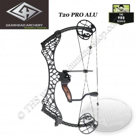 GEARHEAD ARCHERY Pro Series ALU T18 T20 T24 Ultra-compact, lightweight 7075 aluminum compound bow