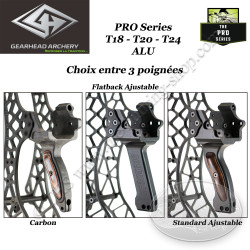 GEARHEAD ARCHERY Pro Series ALU T18 T20 T24 Choice of handles