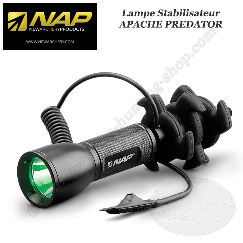 NAP Apache Predator Groene LED-stabilisatorlamp voor nachtboogschieten