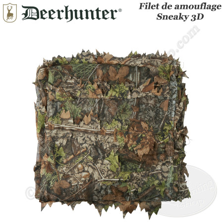 DEERHUNTER 3D Sneaky camouflage net 1.5m x 5m