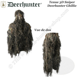 DEERHUNTER Set di destrutturazione Ghillie 3D Sniper camouflage Sneaky