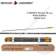 SKYLON ARCHERY Carbon Novice ID 4.2 gevederde pijl met natuurlijke veren Rug 900