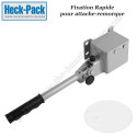 HECK-PACK Quick-release coupling for trailer hitch (without basket)