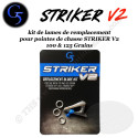 G5 Striker V2 Replacement blades for 3 hunting tips 100 & 125 grains