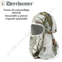 DEERHUNTER Camouflage-Set Winter Schnee 3-teilig - 2118