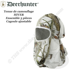 DEERHUNTER 3-piece Winter Snow camouflage set - 2118