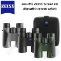 ZEISS Binocolo Terra ED 10x42 Nero Grigio Verde