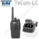 TEAM TeCom-LC Compatto walkie-talkie di qualità tedesca FM VHF da caccia