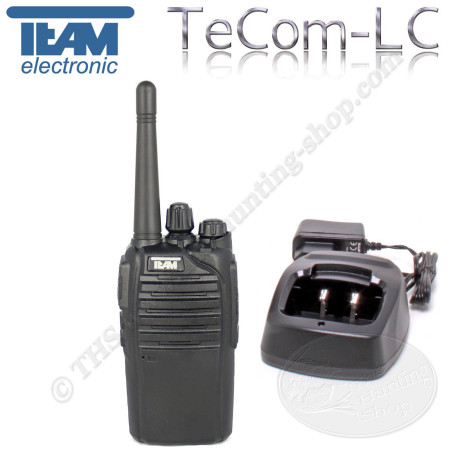 TEAM TeCom-LC Compacte Duitse kwaliteit portofoon FM VHF jachtradio