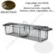 THS SELECTION Non-lethal trap cage with two anti-opening doors ideal for raccoons, weasels, cats, foxes, etc