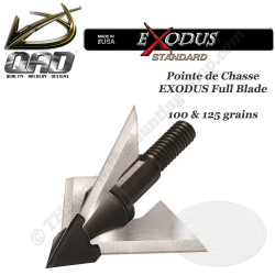 QAD EXODUS Interchangeable fixed blade points 100 and 125 grains