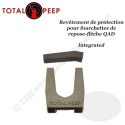 TOTAL PEEP Silent, durable sheath for fork rest QAD Integrated