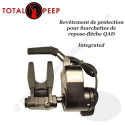 TOTAL PEEP Gaine silencieuse et durable pour fourchette de repose-flèche QAD Integrated