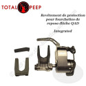 TOTAL PEEP Gaine silencieuse et durable pour fourchette de repose-flèche QAD Integrated