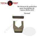 TOTAL PEEP Silent, durable sheath for arrow rest fork QAD Classic