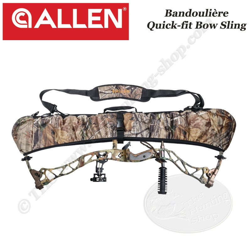 ALLEN Quick-Fit Bow Sling Cover with string and cable protection