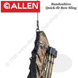 ALLEN Quick-Fit Bow Sling Cover met touw- en kabelbescherming