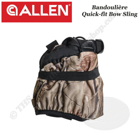 ALLEN Quick-Fit Bow Sling Cover met touw- en kabelbescherming