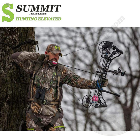 SUMMIT Silent and comfortable PRO safety harness for treestand hunting