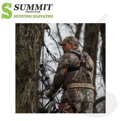 SUMMIT Silent and comfortable PRO safety harness for treestand hunting