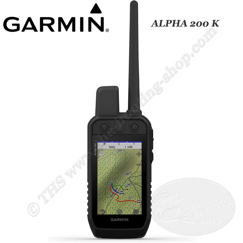 GARMIN ALPHA® 200 K Draagbaar GPS-apparaat voor het volgen van jacht- en gezelschapshonden