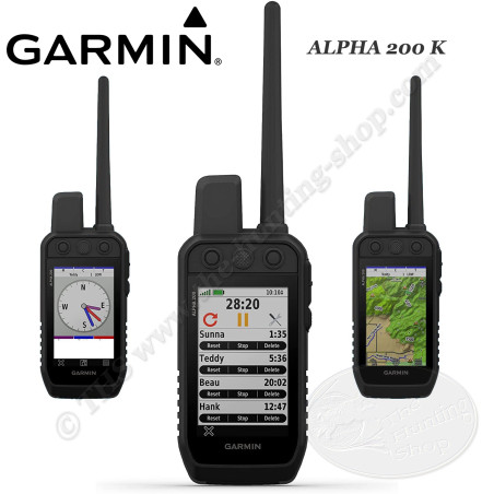 GARMIN ALPHA® 200 K Unità GPS portatile per la localizzazione di cani da caccia e da compagnia