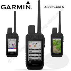 GARMIN ALPHA® 200 K Unidad GPS portátil para el seguimiento de perros de caza y compañía