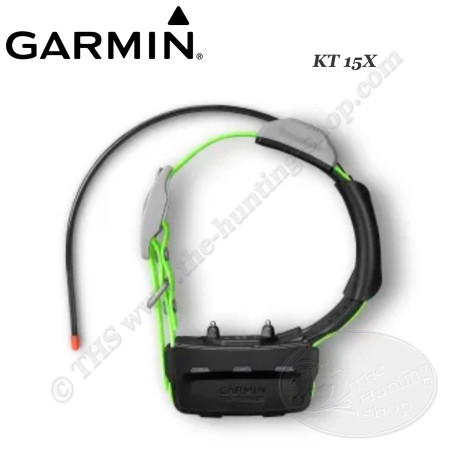 GARMIN Collar GPS KT 15X para seguimiento y adiestramiento de perros con unidad central ALPHA® 200 K