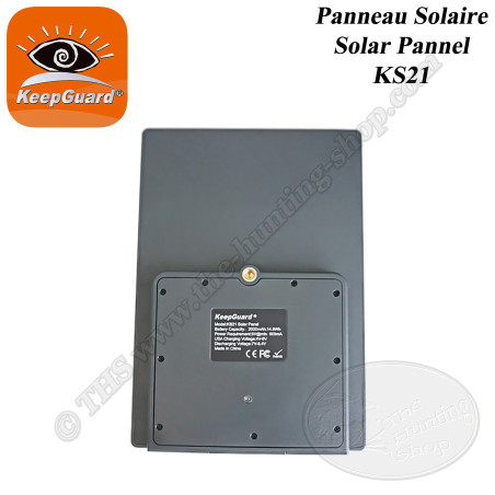 KEEPGUARD Panel solar KS21 para cámara trampa KG895