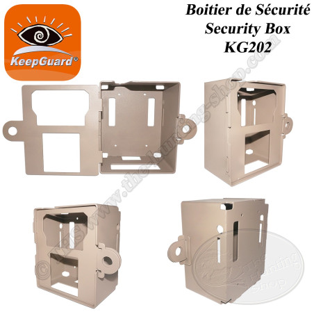 KEEPGUARD KG202 Caja de seguridad de acero para la cámara trampa KG895