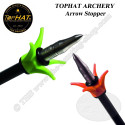 TOPHAT ARCHERY Arrow Stopper Tappo in plastica per l'allenamento, la palla da biliardo o la caccia alla selvaggina