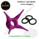 TOPHAT ARCHERY Arrow Stopper Entrave en plastique pour l'entrainement, la billebaude ou la chasse au petit gibier