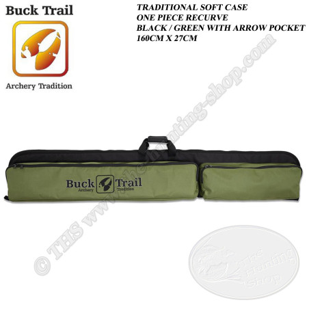 BUCK TRAIL Custodia morbida per arco ricurvo con 2 tasche per frecce e accessori