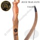 BUCK TRAIL ELITE Talon Arc traditionnel recurve monobloc de 60" pour la chasse et le tir 3D