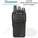 WOUXUN KG-828 Kompaktes tragbares PMR-Funkgerät für die Jagd vom Typ Walkie Talkie FM VHF