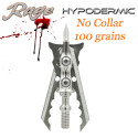 Rage Hypodermic NC No Collar 100 grains closed