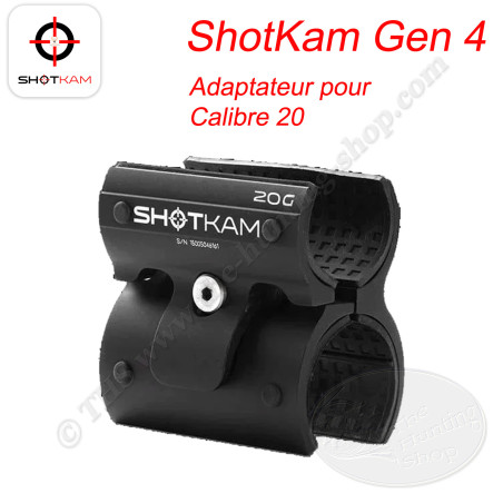 ShotKam Gen 4 - Adapters for different calibers, bows and Picatinny rails