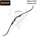 WNS BLACK WOLF Carbonbogen für traditionelle Jagdbögen Recurve bis ILF Standart