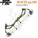 PSE MACH 33 DS – Arc de Chasse 2025 en Carbone Rapide et Ultra-Léger - GEEN OLIVE